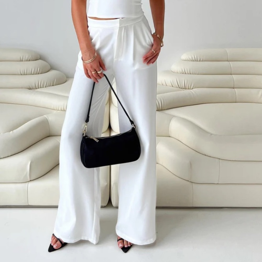 PRINCESS POLLY WHITE PANT